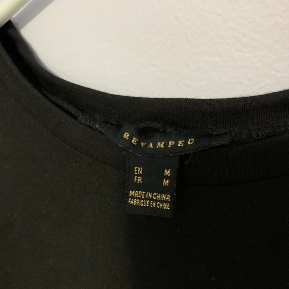 REVAMPED CORSET BACK TIE UP CROPPED SHIRT - Picture 5 of 5